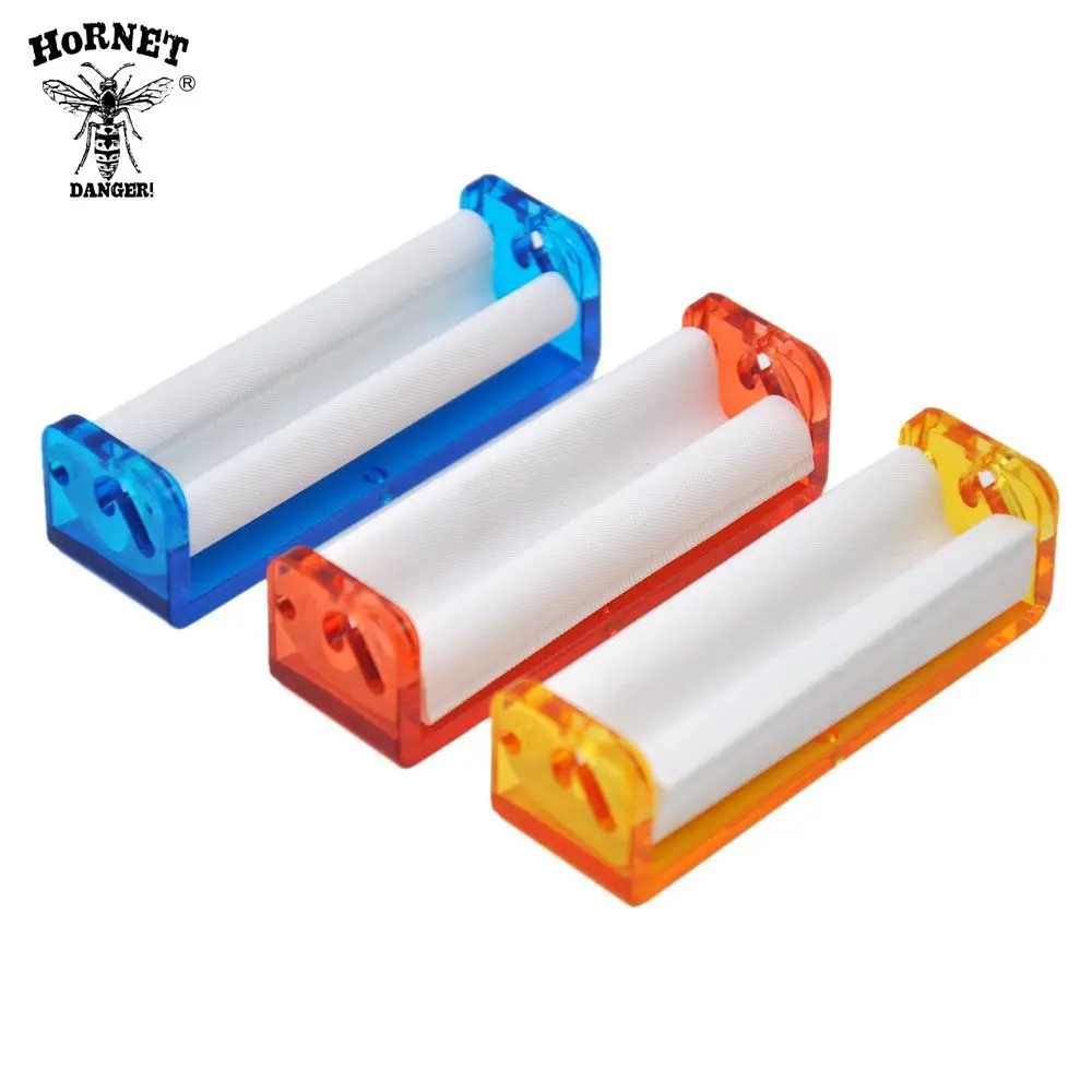 

Plastic Rolling Machine Transparent Tobacco Roller Cigarette Rolling Machine Hand Roller roller For 78MM Paper.Color Random