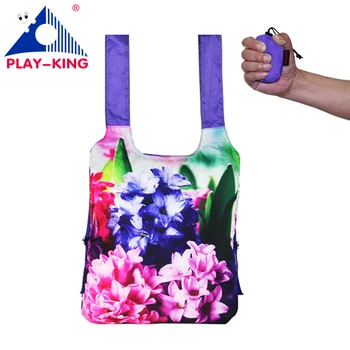 

PLAYKING Man Travel Bag Waterproof Backpack Women Bag Backpack Folding Printing Unisex Ultralight Bag Nylon Traveling In Bag