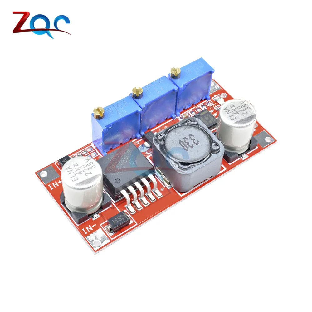 

LM2596 DC-DC Step Down CC CV Power Supply Module LED Driver Battery Charger Adjustable LM2596S Constant Current Voltage