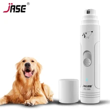 JASE электрическая шлифовальная машина для ногтей для домашних животных, Машинка для ухода за ногтями для кошек и собак, профессиональная шлифовальная машинка для стрижки лап, триммер для домашних животных, инструмент для ухода за ногтями
