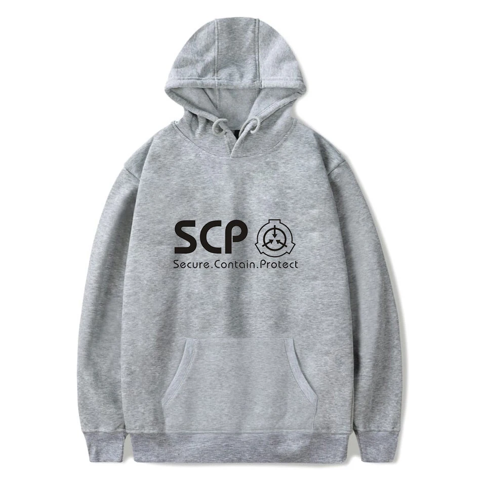 Scp Foundation Последняя мода повседневная толстовка с капюшоном крутая Harajuku с круглым вырезом Мужская Женская нейтральная рубашка толстовка с капюшоном