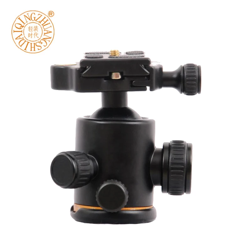 

QZSD-02 Q-02 Q02 Aluminum Tripod Ball Head Ballhead Quick Release Plate Pro Camera Tripod Max load to 15kg