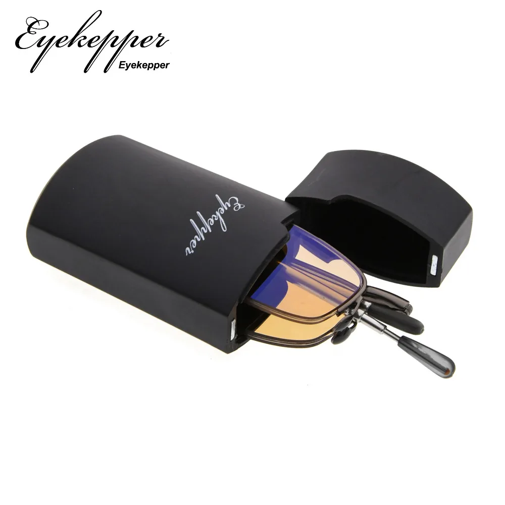 CG1710 Eyekepper УФ-защита полуобода складные очки для чтения телескопические руки Ридеры