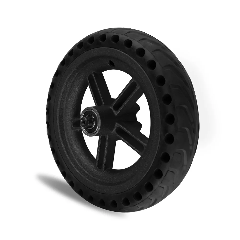 2019 New Scooter Tyres Rear Wheel Hub For Xiaomi Mijia M365 8.5 Inch Damping Solid Tyres Hollow Non-Pneumatic Tires High quality
