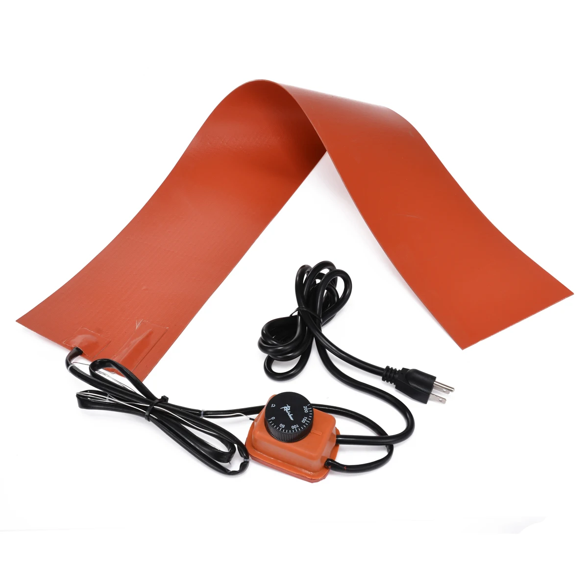 

Mayitr 1200W Silicone Rubber Heating Blanket with Temp Controller for Guitar Side Bending Heater Tool