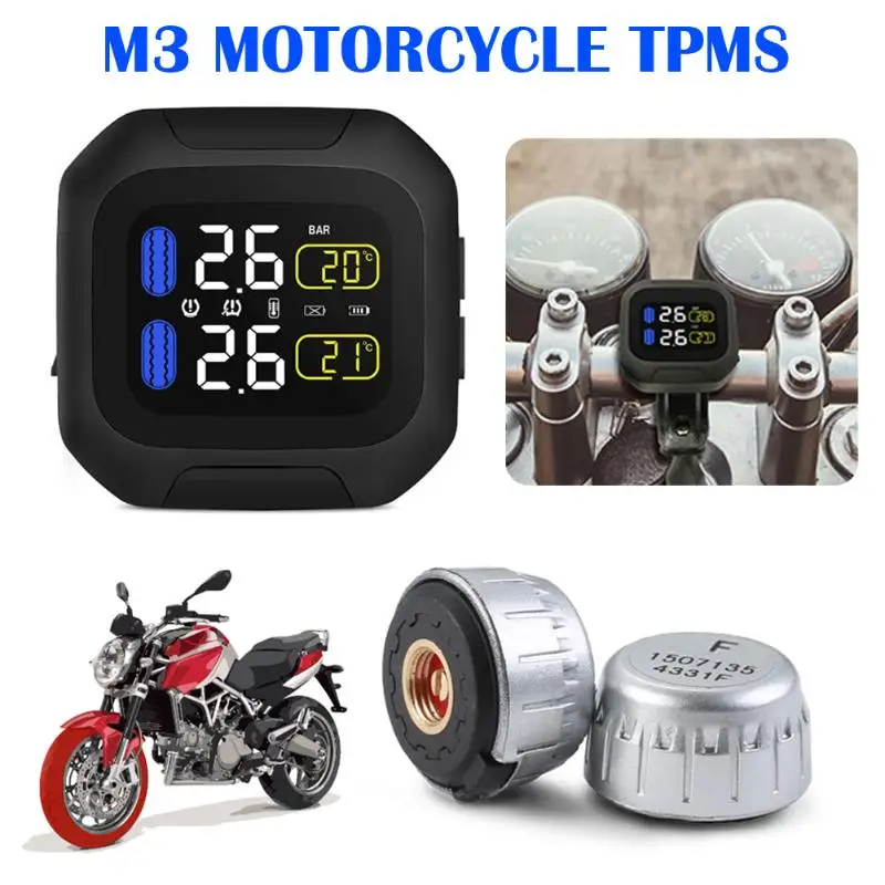 Motorcycle Waterproof Tire Pressure Monitoring System ...