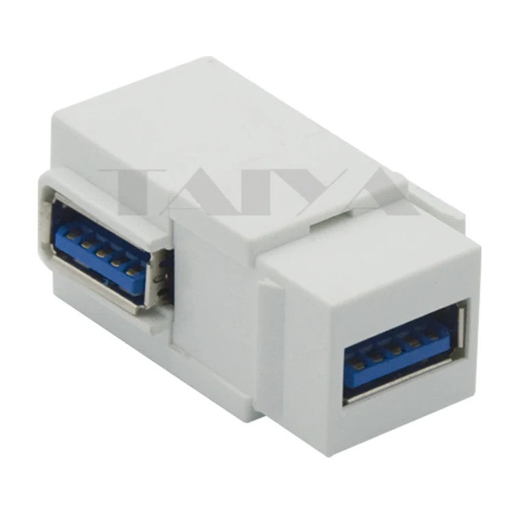 Buy keystone USB 3.0 connector with angle side from