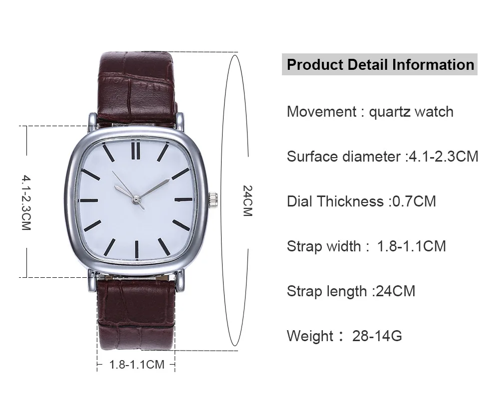 Пара часов, минималистичные серебряные квадратные мужские и женские наручные часы с кожаным ремешком, кварцевые часы, модные и повседневные, Reloj Mujer, подарки