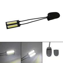 5W Adjustable Led Flashlight COB LED Desk Torch 2 Modes Torch Independent Double Lamp Holder Design 3*AAA Battery /USB Charger