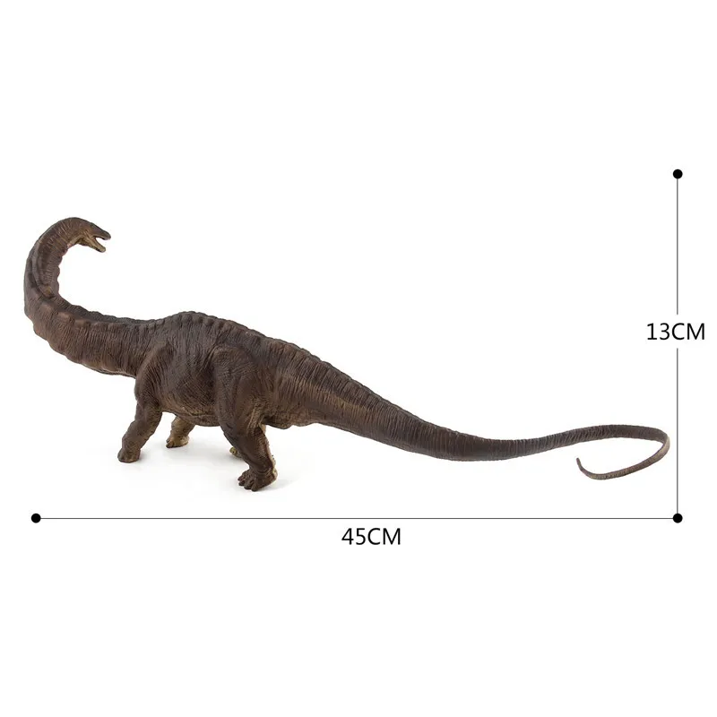 Мир Юрского периода diplodock динозавр 13 см куклы Животные Коллекционная модель фигурки
