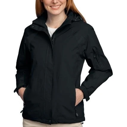 Port Authority L304 Port Authority Ladies All-Season II Jacket Black & Black - 2XL (1)