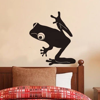 

Frog Wall Decal Vinyl Art Sticker Murals Interior Decor Kids Bedroom Nursery Wall Stickers Home Decoration