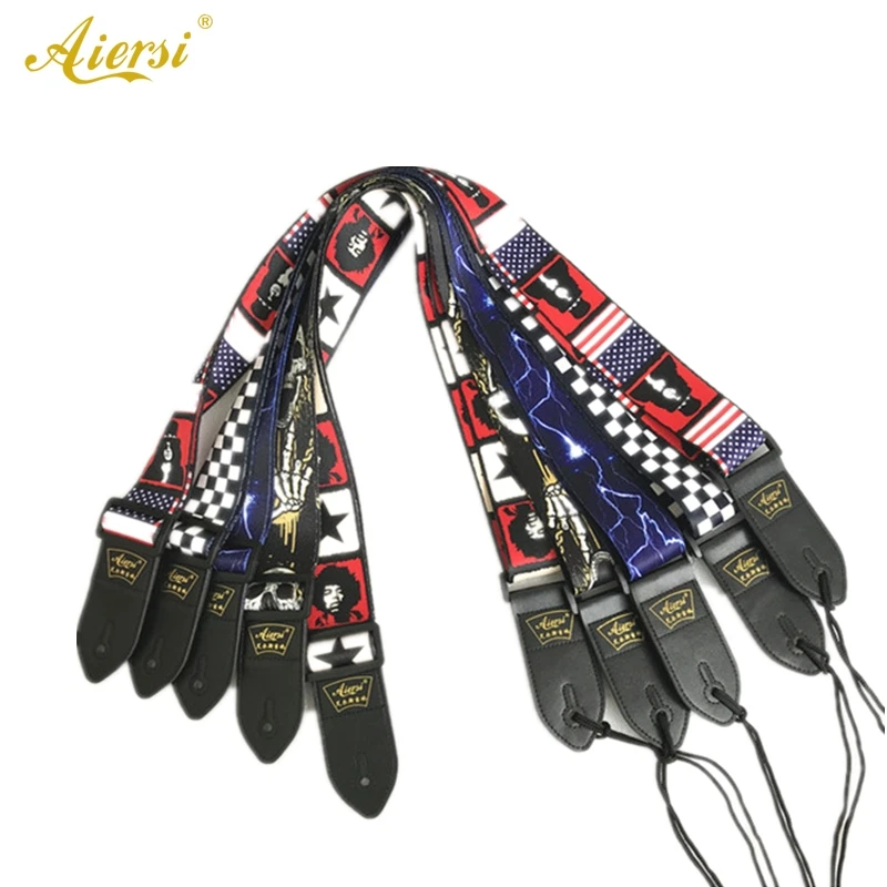 

Wholesale Price Different Pattern Padding Straps for Electrical Guitar and Bass Model 114