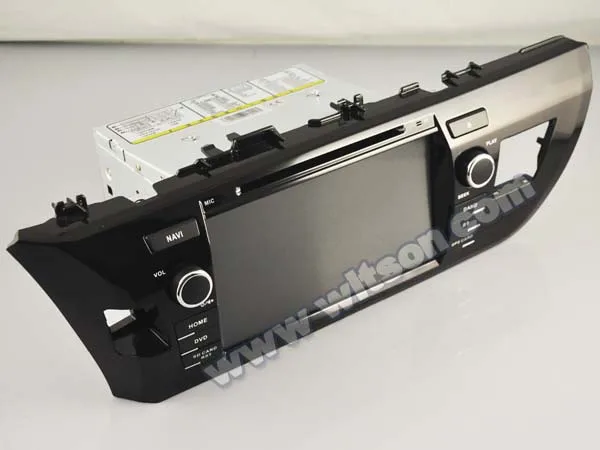 Perfect 8" Special Car DVD for Toyota Corolla E170 2014-2017 & Toyota Corolla Levin 2014-2017 with Front DVR Camera Support 3