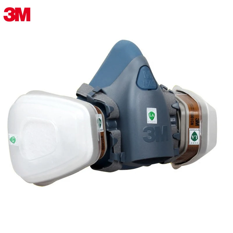 

3M 7502 Gas Mask Spray Paint Dust-proof Mask Chemical Organic Gas Industrial Dust Mask