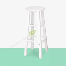 Барный табурет де деревянный барный стул, барная мебель барный стул сиденье макияж стул dotomy салон мебель из цельного дерева Мода