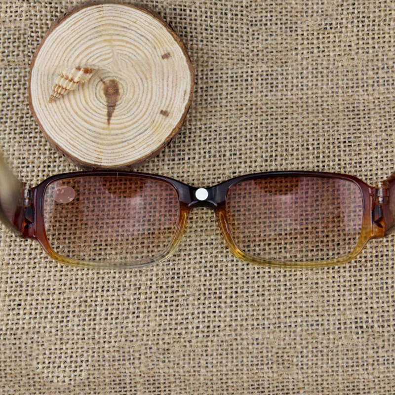 Мужские и женские бифокальные очки для дальнозоркости диоптрия дальнозоркости очки для чтения от 1,0 до 4,0 коричневый 046