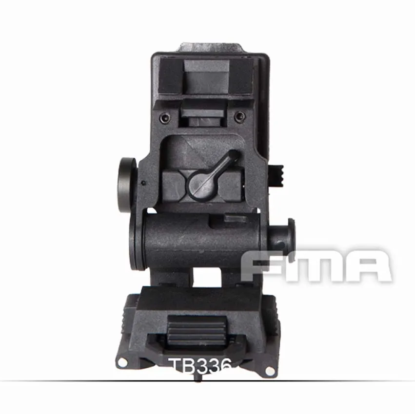 

New FMA Airsoft Paintball L3G24 PVS15/18 NVG Mount Black 100% Plastic Helmet Mount Accessories TB336