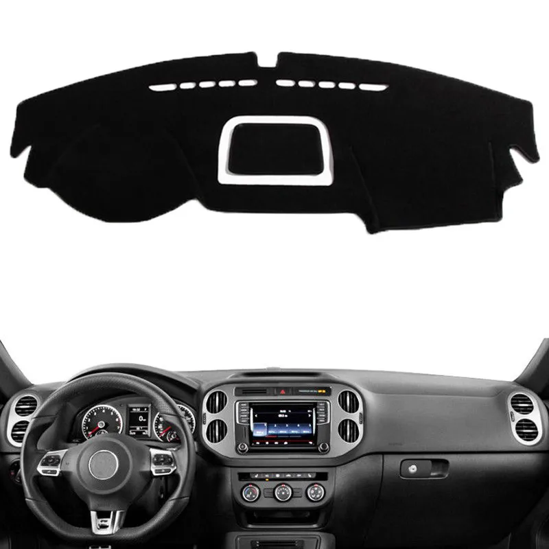 Коврик для приборной панели автомобиля Volkswagen VW Tiguan 2009 2015 защита от УФ