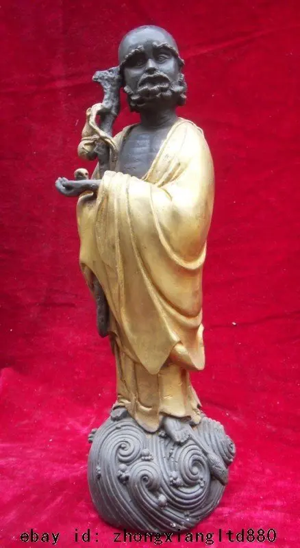 

Tibet Buddhism MAHAKALA Bronze buddha Statue