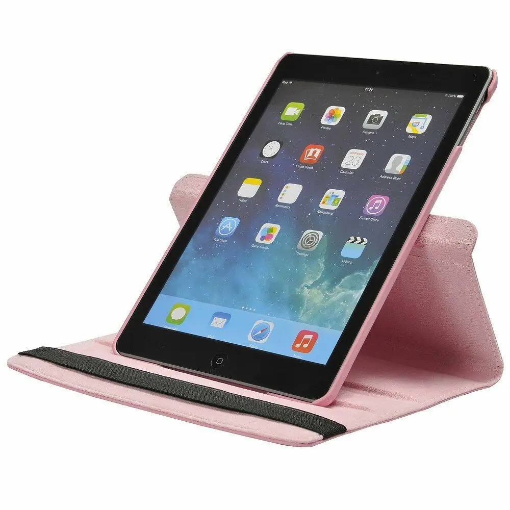 360 Rotation 9.7'' Tablet Coque for iPad 2 iPad 3 iPad 4 360 Flip Cover PU Magnetic Auto-Sleep Cover for ipad 2 3 4 360 Cover (9)