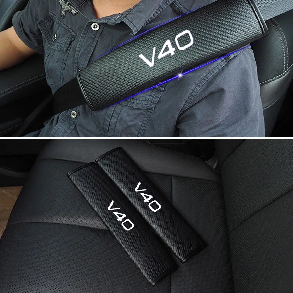 Refletora para Banco de Carro Peça para Alça de Assento Seguro para Volvo Faixa V40 8 Faixa refletora para banco de carro, peça