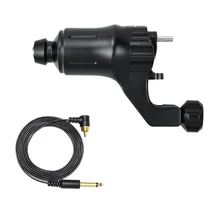 Роторная машина с прямым приводом, швейцарские патроны для двигателя, стандартные захваты для иглы, бесплатный шнур Rca