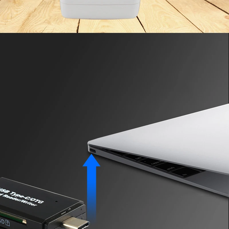 3 в 1 OTG картридер USB3.0 и Тип C Высокоскоростной USB Универсальный TF/SD Card Reader для смартфонов компьютер Dropshipped