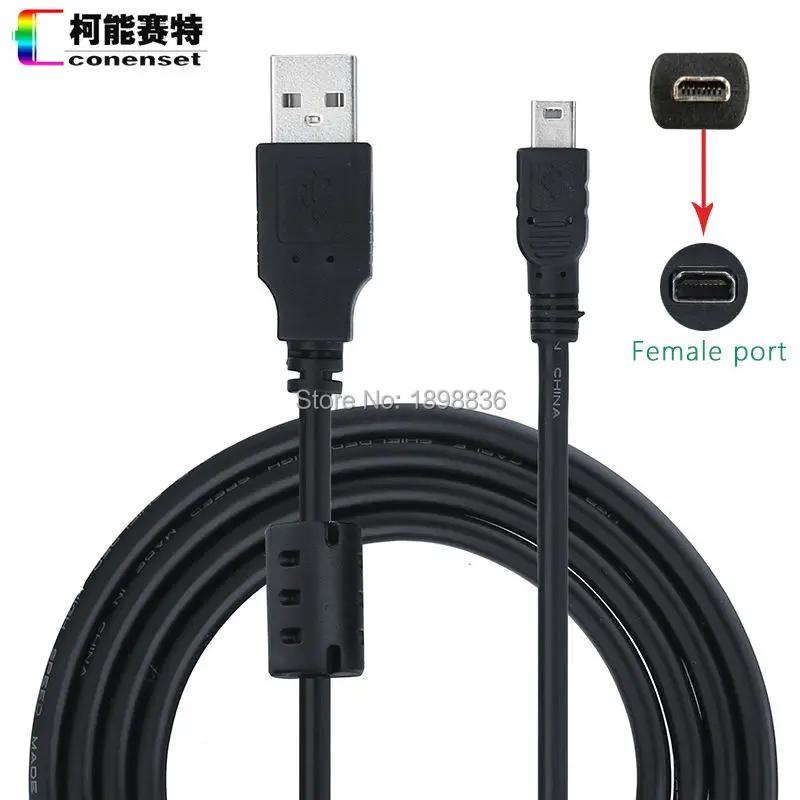 Usb кабель для передачи данных камеры Nikon D3300 D5000 D5100 D5200 D5300 D5500 D7100 D7200 D750 P6000 P7000 P7100 P7700