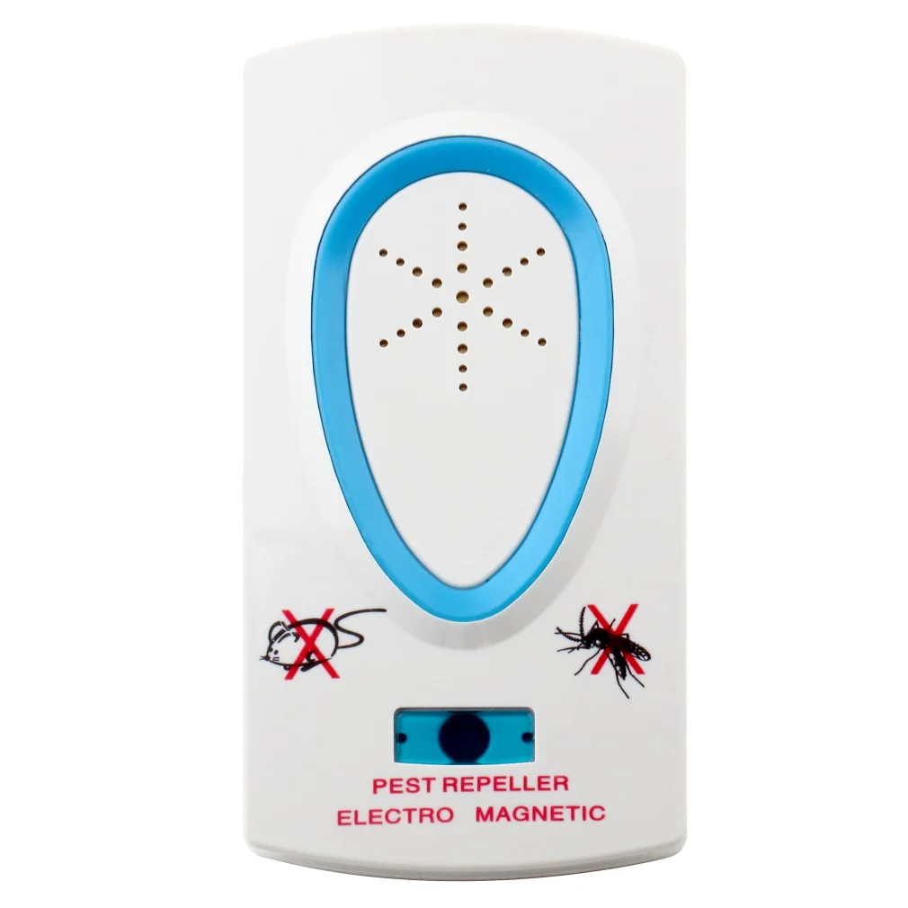 

Ultrasonic Electronic Repellent for Lustrating Mouse Rat Bug Mosquito Insect Rodent Control Protective Helminthe Machine EU Plug
