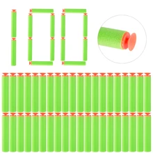 

100PCS For Nerf Bullets Soft Sucked Head Refill Darts Toy Gun Bullets for Nerf N-strike Elite Series Kids Children Gifts