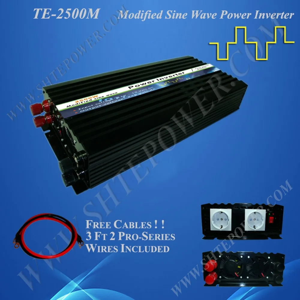 

inverter 12v 220v 2500w dc ac inverter 2.5kw input 12v output 220v