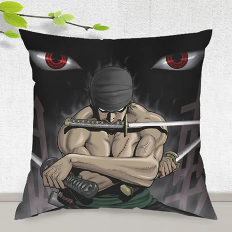 قطعة واحدة لوفي قراصنة الإناث الإمبراطور الكرتون القماش وسادة مكتب غطاء وسادة خصر أريكة سيارة ديكور متعة الإبداعية المعيشة غرفة M930