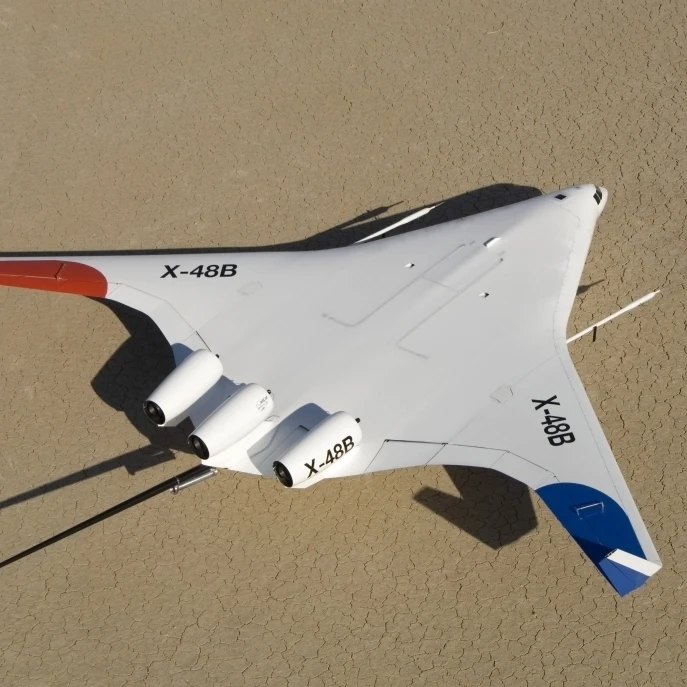 X-48B Blended Wing Body unmanned aerial vehicle Poster Print (33 x 22)