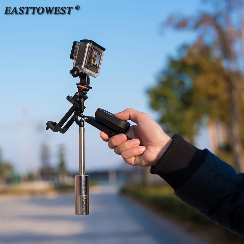 

Curve Handheld Stabilizer for iphone Celle Phone digital cameras DV For Gopro Hero 5 4 3 3+ Sports Action Camera