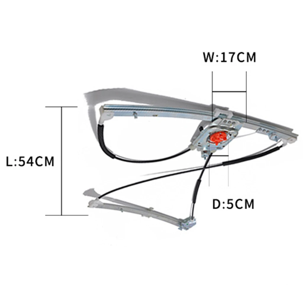 Genuine OEM-Power Window Regulator Front PASSENGER Side For      MK2 II 01-07,Fits 4/5 DOORS