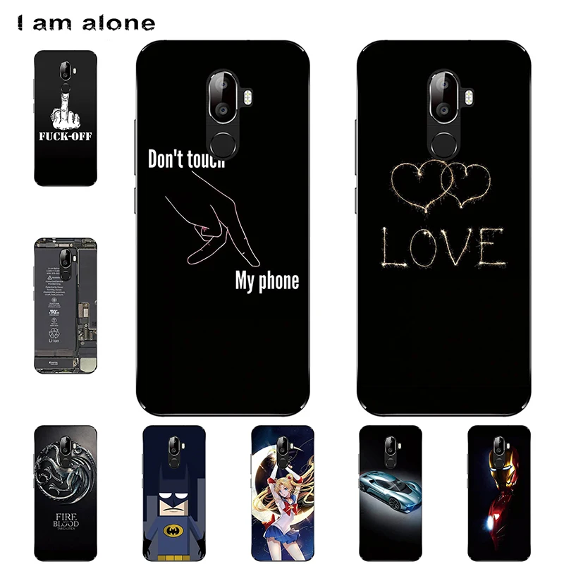 

I am alone Phone Cases For Oukitel U18 5.85 inch Solf TPU Fashion Mobile Cover Custom For Oukitel U 18 Shell Free Shipping
