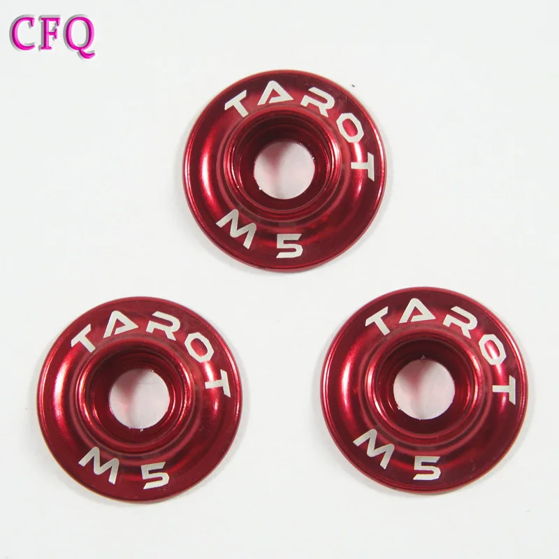

Quadcopter kit Tarot M5 M3 M2.5 CNC red Screws Metal Washers tarot 650 680 professional drones diy drone kit