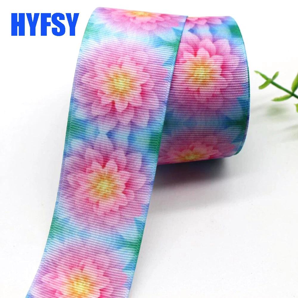 Новый flower1 1/2 38 мм лента DIY ручной бант подарочная упаковка 10 ярдов. Grosgrain ленты