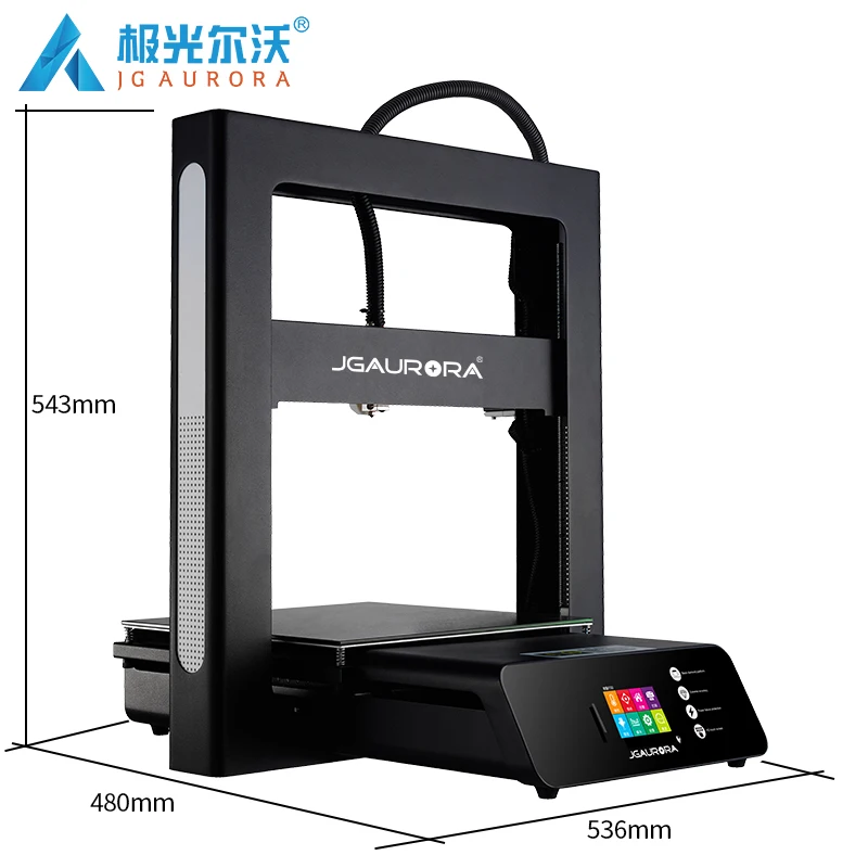 JGAURORA A5S A5 3d принтер машина экстремально высокая точность, печать на выходе из строя, DIY набор, большой размер сборки 305*305*320 мм