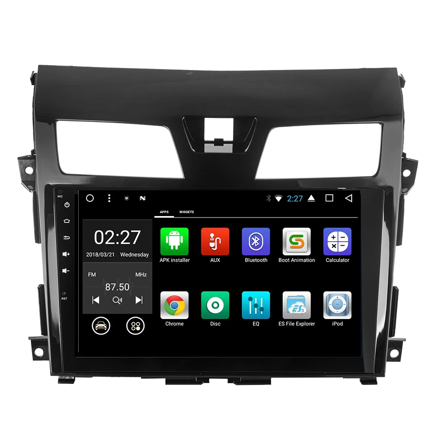 Flash Deal Asvegen  Android 7.1 Quad Core Car Radio GPS Navigation Stereo Headunit WIFI 4G Media DVD Player For  Nissan Teana 2013 2