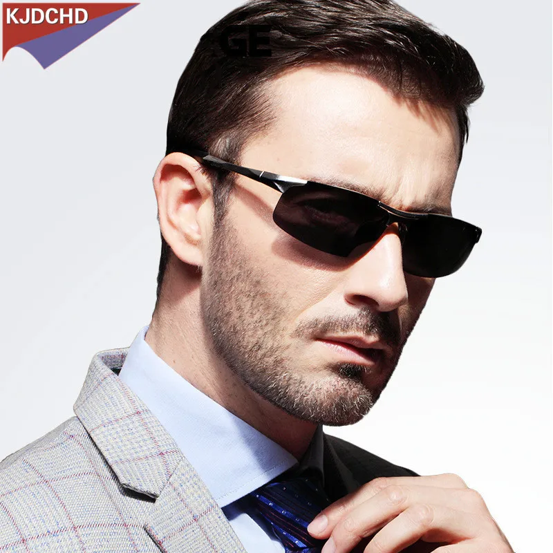 

2019 New Aluminum Magnesium Men's Sunglasses Polarized Coating Mirror Sun Glasses oculos Male Eyewear Accessories For Men 8277