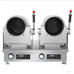 Автоматическая интеллектуальная роликовая кухонная машина Коммерческая для обжарки кухонный робот жареные блюда машина кухонная плита