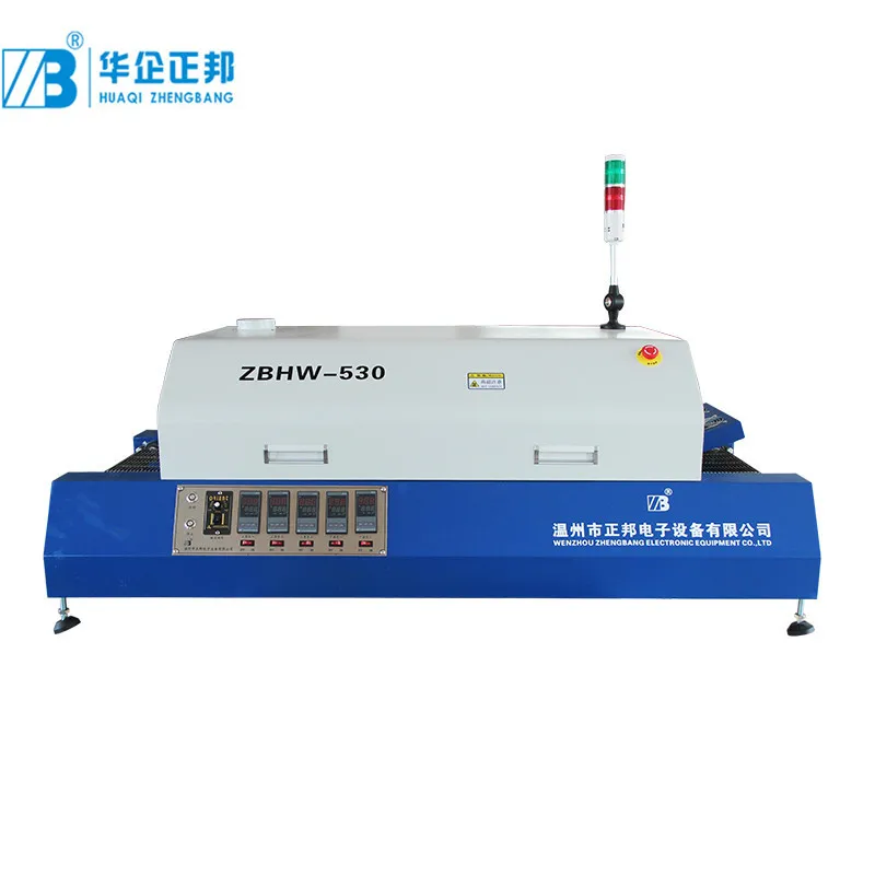 

Automatic Infrared IC Heater 5 Zones Hot Air Reflow Soldering Oven BGA SMD SMT Rework Sation Reflow Oven