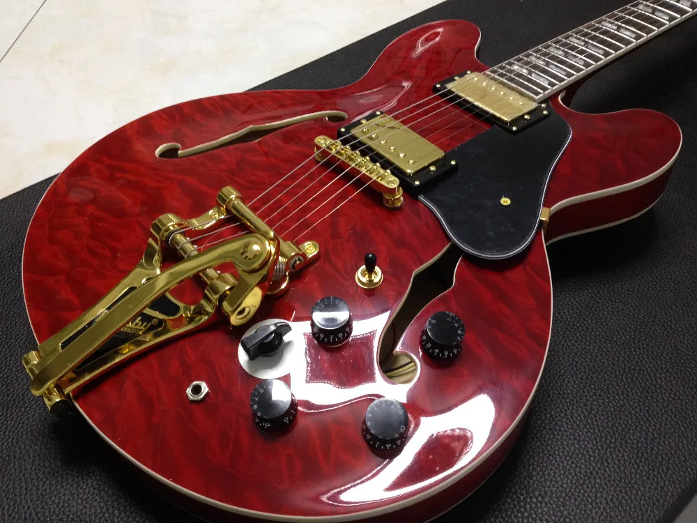 1964 ES 345 Premiere electric guitar with quilted maple top ,bigsby