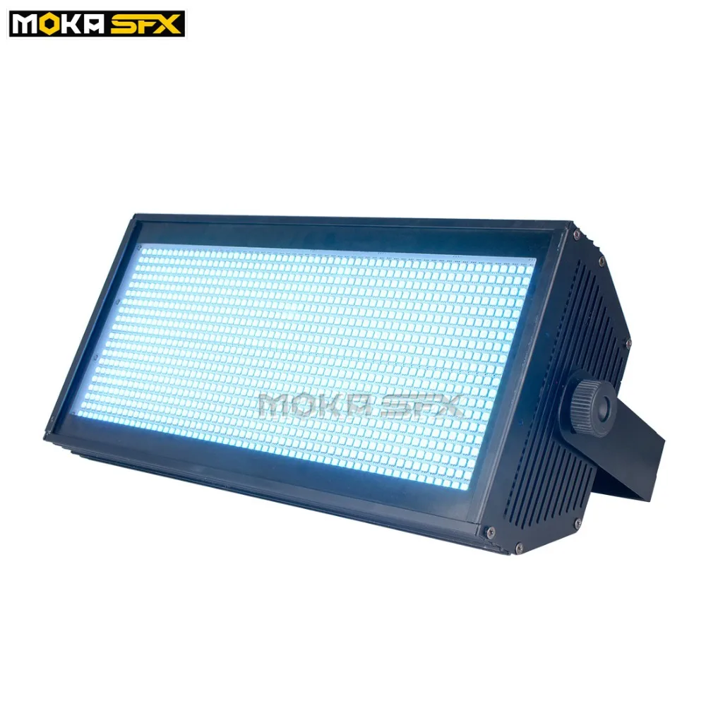 2 шт./лот 1200 светодиодный RGB 3 в 1 этап вечерние Strobe Light DMX стробоскоп огни этап красочные эффект музыкальный фестиваль бар DJ Показать свет