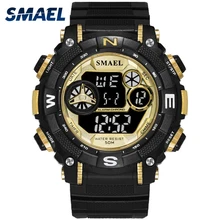 Men Sports Watches Big Dial Quartz Digital Watch For Men Luxury Brand LED Military Waterproof Men Wristwatches Montre Homme Men Sports Watches Big Dial Quartz Digital Watch For Men Luxury Brand LED Military Waterproof Men Wristwatches Montre Homme