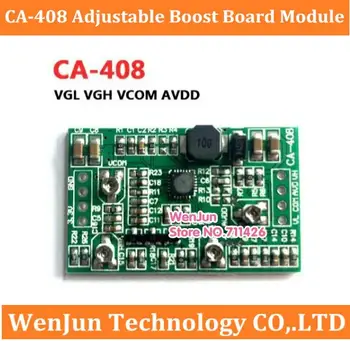 

High Quality CA-408 Boost board module LCD TCON board VGL VGH VCOM.AVDD 4 adjustable --2pcs/lot