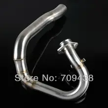 New T.I.G Welding T304 Stainless Steel Motocross Head Pipe Exhaust Header For HONDA CRF450R CRF 450 R 09-12 2009 2010 2011 2012