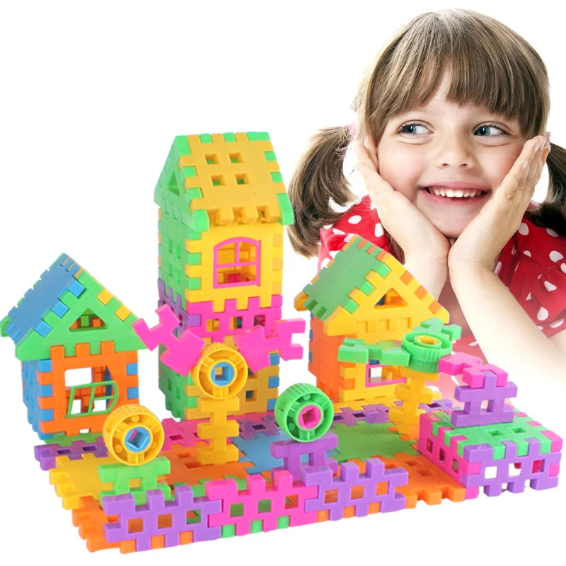 plastic puzzle toys